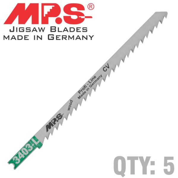 MPS3403L-5.jpg JIGSAW BLADE U-SH.WOOD 130MM 6TPI
