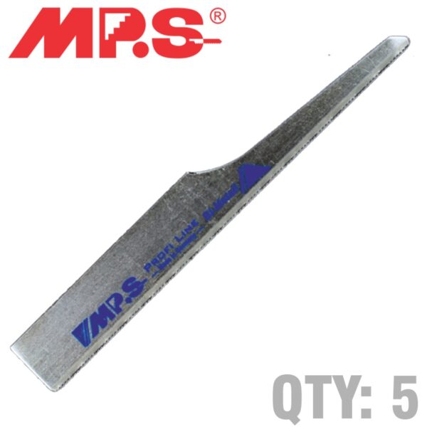 JIGSAW BLADE FOR AIRTOOL 0.5MM-1MM 5 PACK 32TPI BODY SAW
