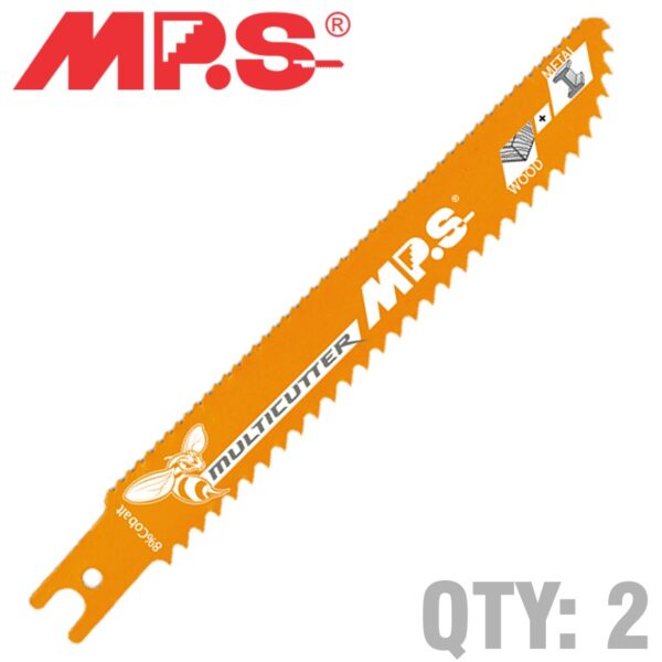 MPS4703-2.jpg SABRE SAW SOFTWOOD 150MM MULTICUTTER U-SHANK 6&10TPI 2/PK