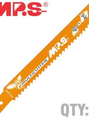 SABRE SAW METAL&WOOD 150MM MULTICUTTER U-SHANK 6&10TPI 2/PK