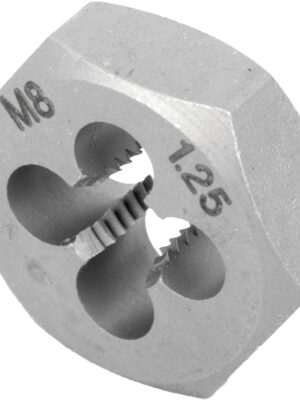DIE CARB.STEEL 8X1.25MM CARDED