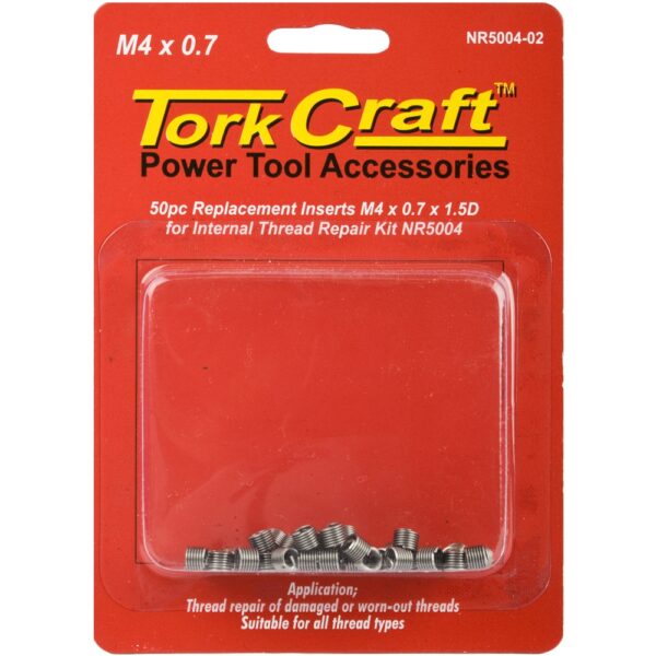 NR5004-02.jpg THREAD REPAIR KIT M4 X 0.7 X1.5D REPL. INSERTS FOR NR5004