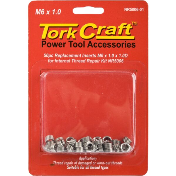 NR5006-01.jpg THREAD REPAIR KIT M6 X 1.0 X 1.0D REPL. INSERTS FOR NR5006
