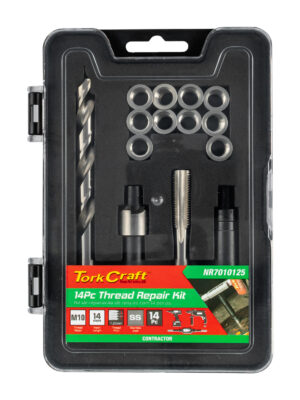 NR7010125.jpg THREAD REPAIR KIT 14PC M10 X 1.25 X 14MM FLANGE INSERT