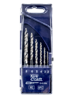 PRECISION-MAX STEP POINT 6PCE HSS DRILL SET IND.