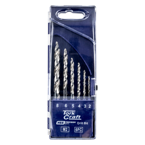 NR9006.jpg PRECISION-MAX STEP POINT 6PCE HSS DRILL SET IND.