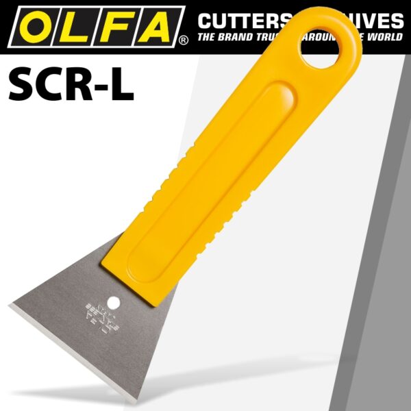 OLF20SCRL.jpg OLFA SCRAPER 60MM SHARP EDGE SOLID BLADE