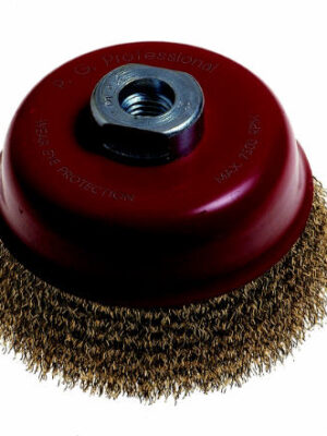 WIRE CUP BRUSH 100MM X 14M