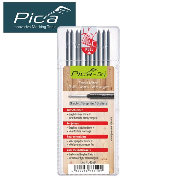 PICA4050.jpg PICA DRY REFILLS 10PC GRAPHITE H
