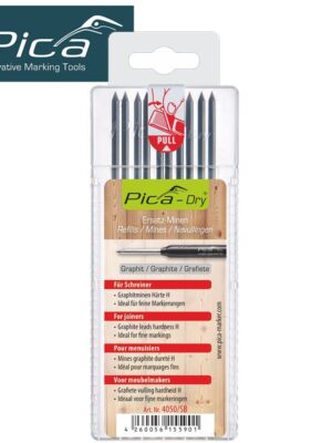 PICA4050-SB.jpg PICA DRY REFILLS 10PC GRAPHITE H IN BLISTER