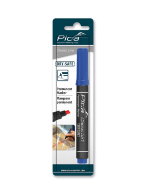 PICA521-41-SB.jpg PERMANENT MARKER 2-6MM CHISEL TIP BLUE BLISTER