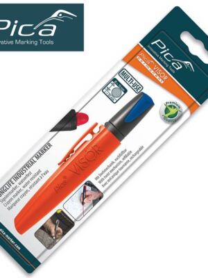PICA VISOR PERMANENT MARKER 10MM TIP BLUE IN BLISTER