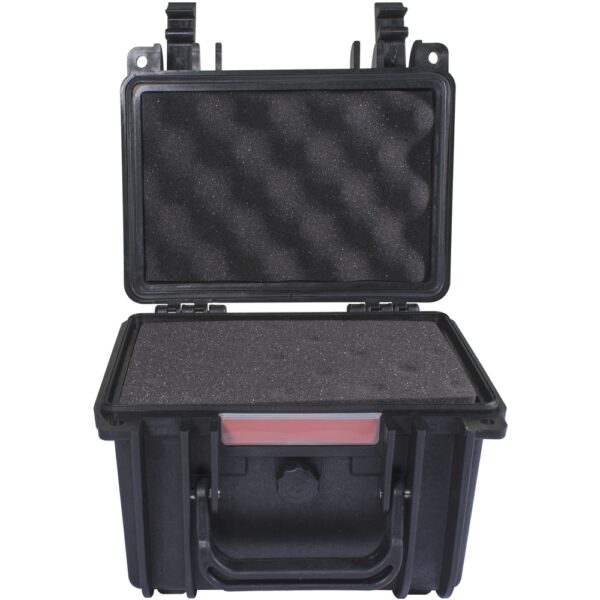 PLC1010.jpg HARD CASE 225X190X170MM OD WITH FOAM BLACK WATER & DUST PROOF (191213)