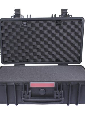 HARD CASE 565X355X220MM OD WITH FOAM BLACK WATER & DUST PROOF (512717)