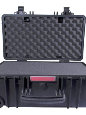 PLC1100.jpg HARD CASE 550X345X245MM OD WITH FOAM BLACK WATER & DUST PROOF (512722)