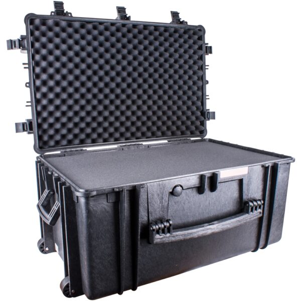 PLC1650.jpg HARD CASE 865X565X430MM OD WITH FOAM BLACK WATER & DUST PROOF 764840