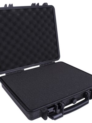 HARD CASE 417X364X104MM OD WITH FOAM BLK WATER & DUST PROOF FOR LAPTOP