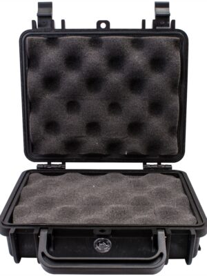 HARD CASE 190X170X60MM OD WITH FOAM BLACK WATER & DUST PROOF(171305)