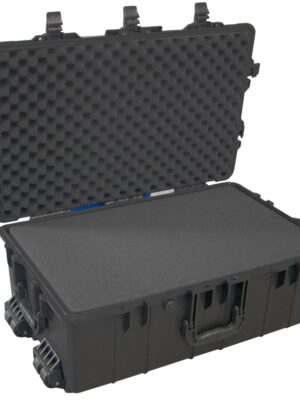 PLC744627.jpg PLASTIC CASE 797 X 518 X 313MM OD WITH FOAM BLACK CASE WATER & DUST PR