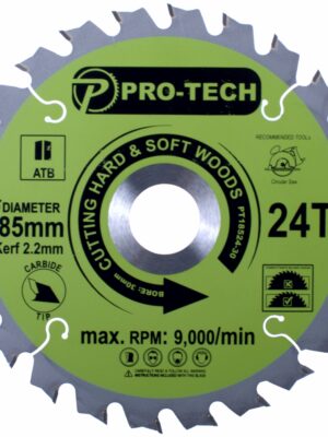SAW BLADE TCT 185 X 2.2 X 30 X 24T WOOD PROF.