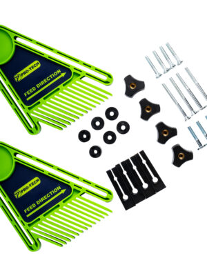 FEATHER BOARD 2PC SET MULTIPURPOSE INCL. FIXING