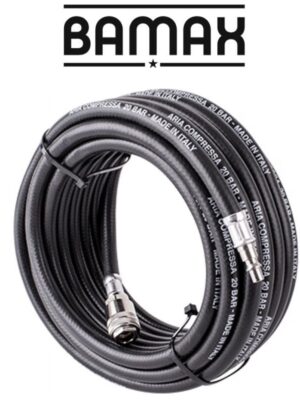 RUBBER HOSE 8MMX10M W/COUPLERS BX15813R10
