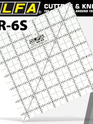 QUILT RULER 6' X 6' SQUARE WITH GRID