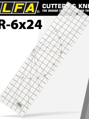 QUILT RULER IMPERIAL 6IN X 24IN