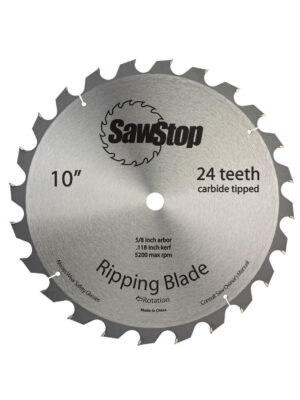 TCT SAW BLADE 254MM X 24T X 16MM RIP TITANIUM SERIES