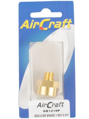 REDUCER BRASS 1/8X3/8 M/F 1PC PACK