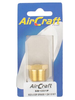 REDUCER BRASS 1/2X1/8 M/F CONICAL 1PC PACK