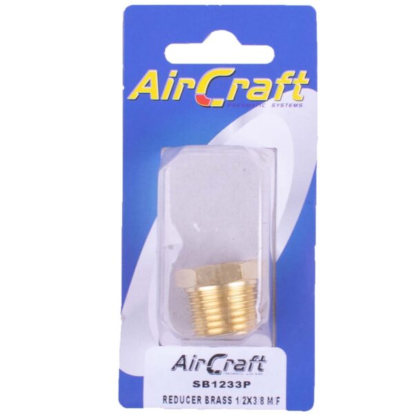 SB1233P.jpg REDUCER BRASS 1/2X3/8 M/F CONICAL 1PC PACK