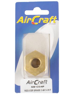 REDUCER BRASS 3/4X1/4 M/F CONICAL 1PC PACK