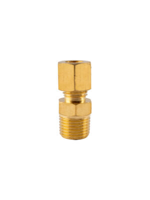 BRASS CONICAL STR. 5/32' TUBE X 1/8' M