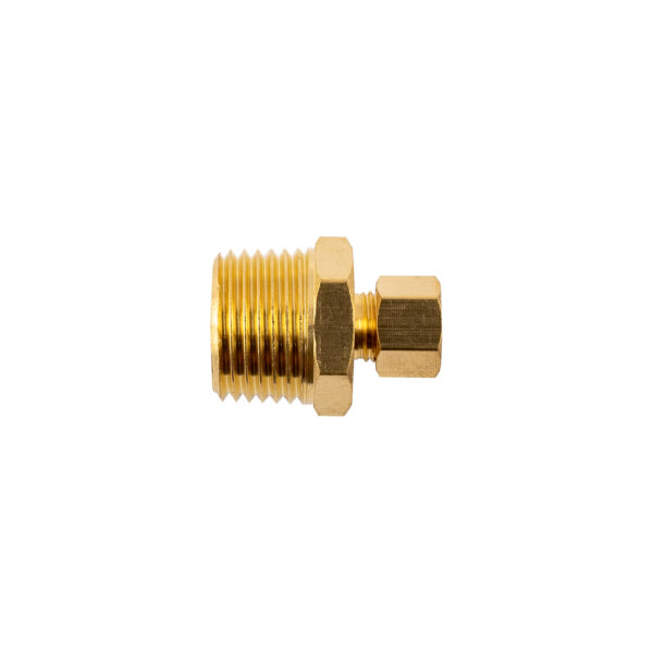 SB6804D.jpg BRASS CONICAL STR. 1/4' TUBE X 1/2' M