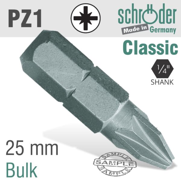 SC20119.jpg POZI.NO.1X25MM CLASSIC BIT BULK
