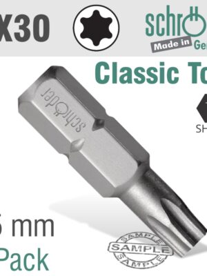 TORX TX30 CLASSIC BIT 25MM 2CD
