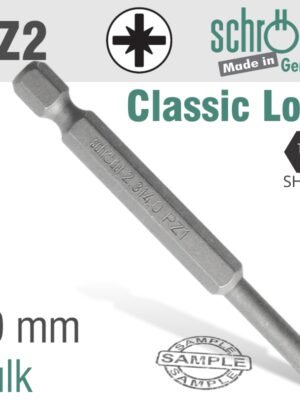 POZI.NO.2 x 50MM CLASSIC POWER BIT