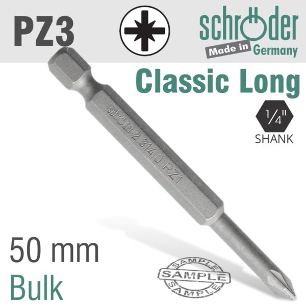 SC23139.jpg POZI NO.3 x 50MM CLASSIC POWER BIT