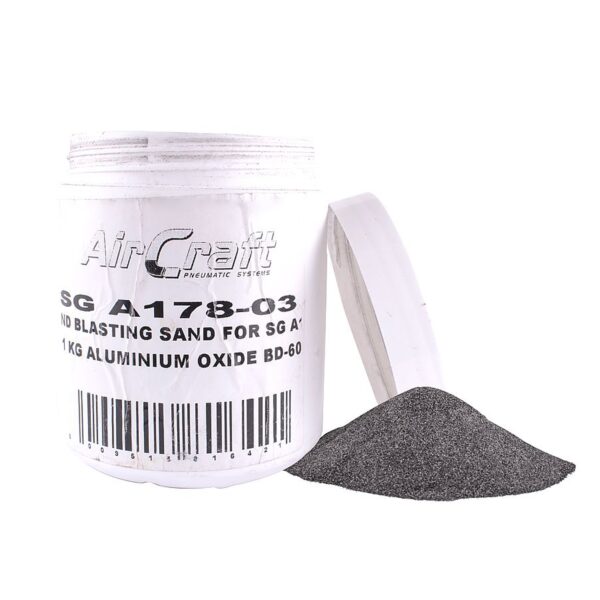 SAND BLASTING SAND FOR SG A178 150GRIT 1 KG ALUMINIUM OXIDE BD-60
