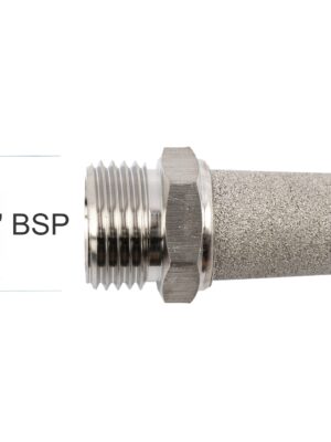 MUFFLER METAL CONICAL 1/2' MALE