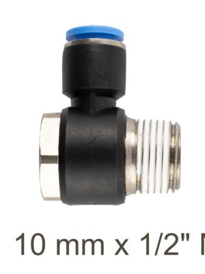SWIVEL ELBOW PU 10MM X 1/2' M