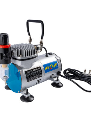 COMPRESSOR FOR AIRBRUSH 1 CYL. W/REG & FILTER