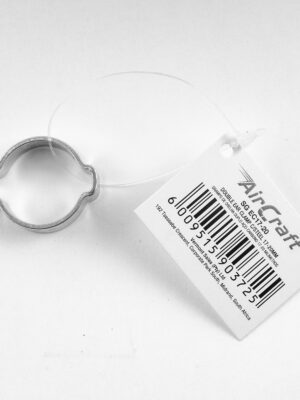 DOUBLE EAR CLAMP C/STEEL 17-20MM