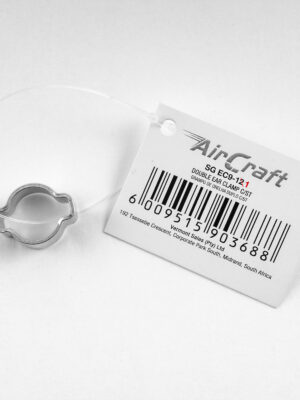 DOUBLE EAR CLAMP C/STEEL 9-11MM