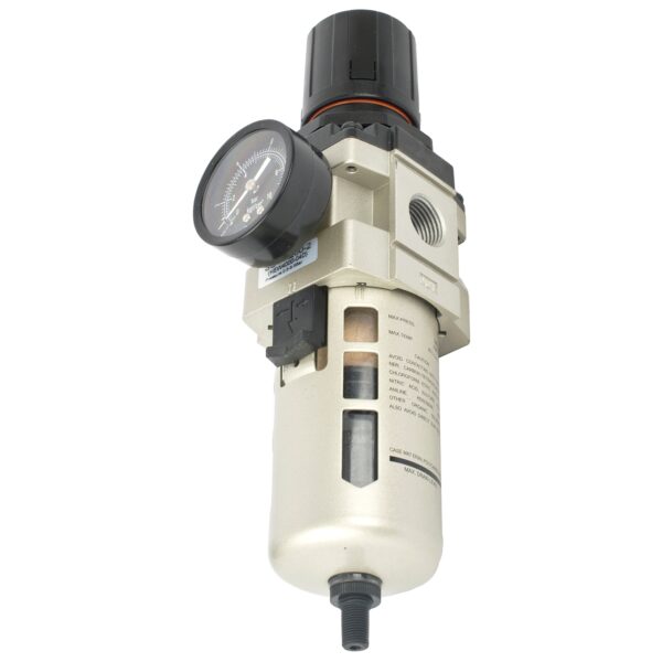 SG20FR200-2.jpg FILTER / REGULATOR 1/2' IN LINE WITH AUTO DRAIN