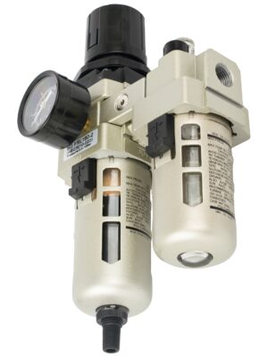 FILTER / REGULATOR / LUBRICATOR 1/4' WITH AUTO DRAIN (HEC3010-02D)