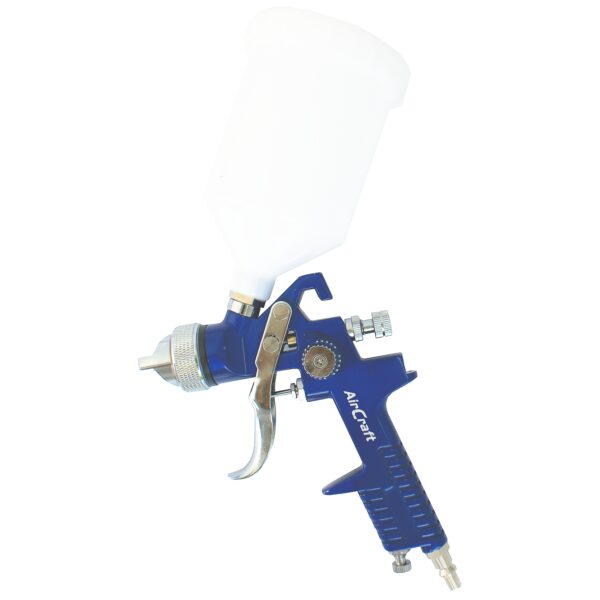 SG20H827-02.jpg SPRAY GUN HVLP 2.0MM NOZZLE 600CC PLASTIC CUP