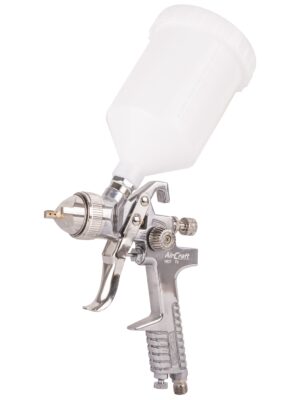 SG20H827.jpg SPRAY GUN HVLP 1.4MM NOZZLE 600CC PLASTIC CUP