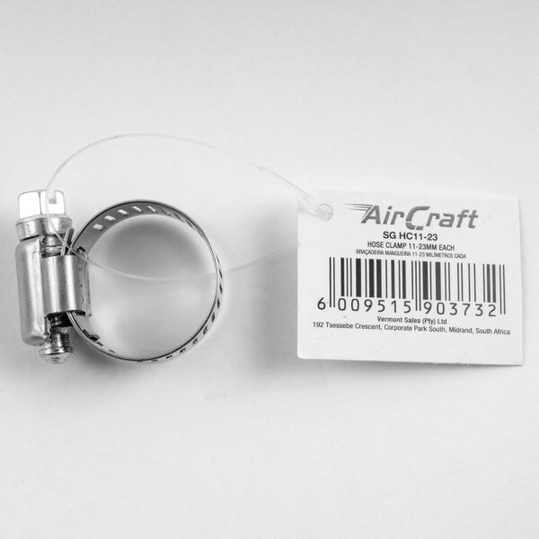HOSE CLAMP 11-23MM EACH